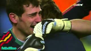 Iniestas goal in the final World Cup 2010 [upl. by Darreg]