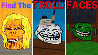 Find the Troll Faces Roblox [upl. by Milena]