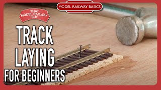 Track Laying For Beginners  Model Railway Basics Episode 2 [upl. by Aerdied221]