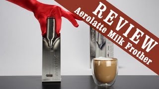 Aerolatte Milk Frother  Exclusive Review [upl. by Kutchins]