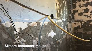 Badkamer renovatie deel 1 [upl. by Nwatna]