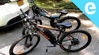 Ancheer 2020 Mountain bikes Foldable 350W fast and 600 [upl. by Ayhay]