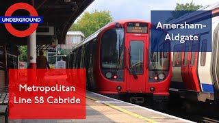 METROPOLITAN LINE CAB RIDE  Amersham to Aldgate [upl. by Asilaj]