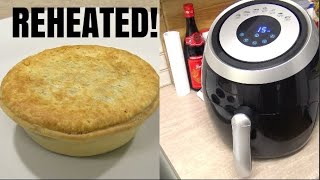 How To Reheat Frozen Meat Pie in an Air Fryer [upl. by Yremogtnom]