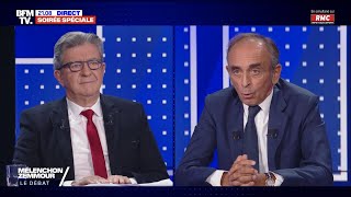 Débat Mélenchon VS Zemmour  Le replay [upl. by Sert]