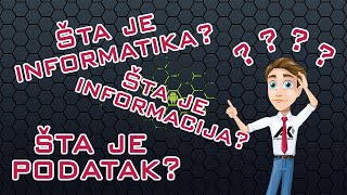 Uvod u informatiku  osnovni pojmovi [upl. by Benjamin]