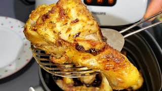 Yogurt Marinated Chicken in Air Fryer  Chicken in Yoghurt Marinade Recipe [upl. by Carri]