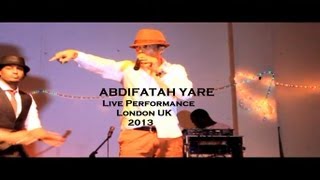 Abdifatah Yare 2013 Bilaneey kacgacaylku waa dab baxaaya oo bilalee Live Habeenkii Ciida London 2012 [upl. by Sixela]