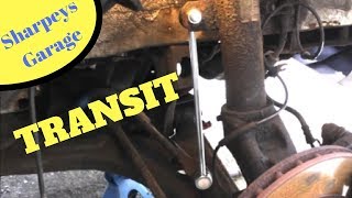 Ford Transit Anti Roll Bar Link Arm Change [upl. by Llevaj]