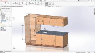 Cabinetry in SOLIDWORKS  Part 1 [upl. by Anivram82]