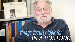 Things Faculty Look for in a Postdoc [upl. by Nuncia]