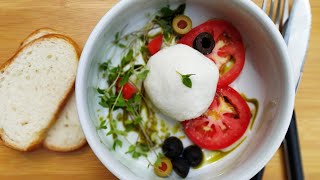 Quick amp Easy DIY Burrata Recipe [upl. by Babbie746]