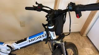 Ancheer Electric Bike Charging Battery [upl. by Ohs]