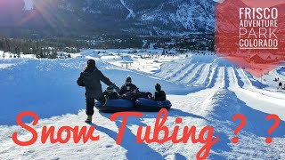 Frisco Adventure Park  Snow Tubing  Colorado Tubing Hill [upl. by Shelly]