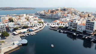 The town  Agios Nikolaos Crete [upl. by Andonis636]