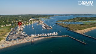 🟢 GOMVCOM Menemsha Harbor Fishing Dock Marthas Vineyard Webcam [upl. by Inverson915]