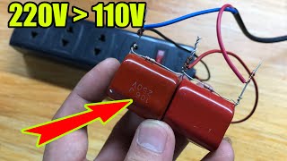 Simple convert 220V to 110V [upl. by Bratton198]