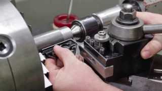 Lathe processes  Chamfering [upl. by Aicirtam]