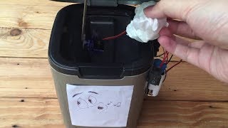 Smart Dustbin  Sound Controlled Dustbin  Arduino Project [upl. by Goldsmith494]