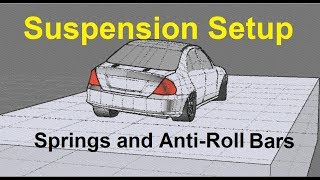 Suspension Setup Springs and AntiRoll bars  Sway bars [upl. by Ailegave]