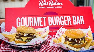 Red Robins Cowboy Ranch Tavern Burger  Home amp Family [upl. by Fontes]