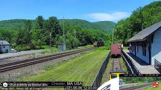 Special train passing Chester Station [upl. by Ymas451]