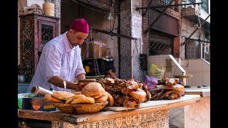 Mechoui Alley A must eat in Marrakech Morocco [upl. by Stuart]