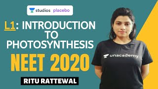 L1 Introduction to Photosynthesis  Photosynthesis Complete NCERT Review  Target NEET 2020 [upl. by Urana571]