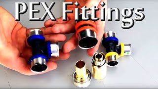 PEX fitting options explained [upl. by Llednahs]