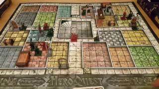 Lets play Hero Quest Rules and review by Hit and Sunk Games [upl. by Arremat535]