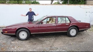 The 370000 Aston Martin Lagonda Is the Weirdest Luxury Car Ever [upl. by Steffen]