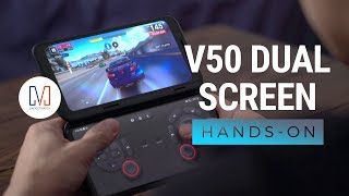 LG V50 ThinQ Dual Screen Unboxing and Handson [upl. by Ellevehc]