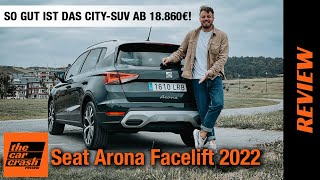 Seat Arona 2022 So GUT ist das Facelift ab 18860€ Fahrbericht  Review  Test  Xperience [upl. by Toland]