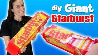 DIY GIANT STARBURST  WE SURPRISE A KID [upl. by Nyra]