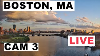 Boston MA Live Cam  Charles River [upl. by Fabri26]