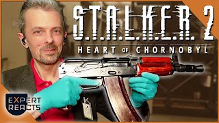 Firearms Expert Reacts to STALKER 2 Heart of Chornobyl Guns  EXP [upl. by Esenaj]