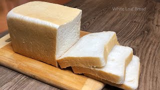 WHITE LOAF BREAD  PINOY TASTY BREAD  Basic ingredients  Easy Recipe [upl. by Oriana]