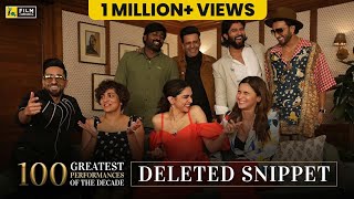 Deleted Snippet  Actors Adda  Anupama Chopra  Film Companion [upl. by Oderfliw]