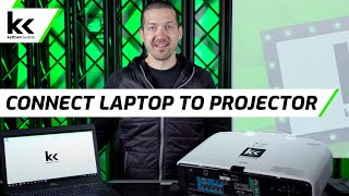 How To Connect A Laptop To A Projector [upl. by Larimer]