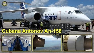 Cubana Antonov An158 La Habana to Holguin FANTASTIC AirClips full flight series [upl. by Rodriguez]