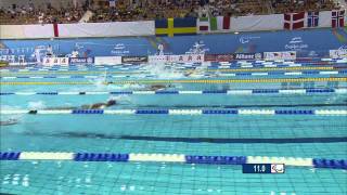 Womens 100m Freestyle S11  2011 IPC Swimming European Championships [upl. by Kcirdaed]