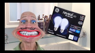 GE Reveal LED Light Bulbs Review and Comparison to Incandescents [upl. by Oigaib591]