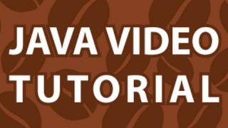 Java Video Tutorial [upl. by Duntson]