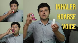 How to prevent hoarse voice due to inhalers [upl. by Hillary]