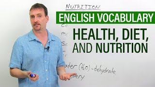 Improve Your English Vocabulary Diet Health and Nutrition [upl. by Weingartner754]