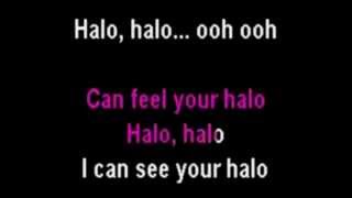 Beyonce  Halo Piano instrumental with lyrics [upl. by Churchill383]