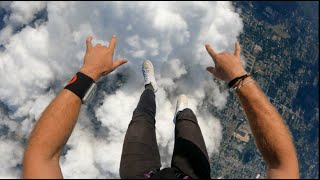 From 0 to 200 Skydives Compilation Skydive Deland [upl. by Eartnoed]