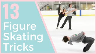 13 FUN FIGURE SKATING TRICKS YOU MUST TRY  Coach Michelle Hong [upl. by Esydnac730]