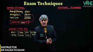 ACCA SBL EXAM TECHNIQUES Sir Hassan Dossani [upl. by Garibald]