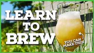 HOME BREWING 101 How to Brew Beer at Home The Beginners Guide [upl. by Berton163]